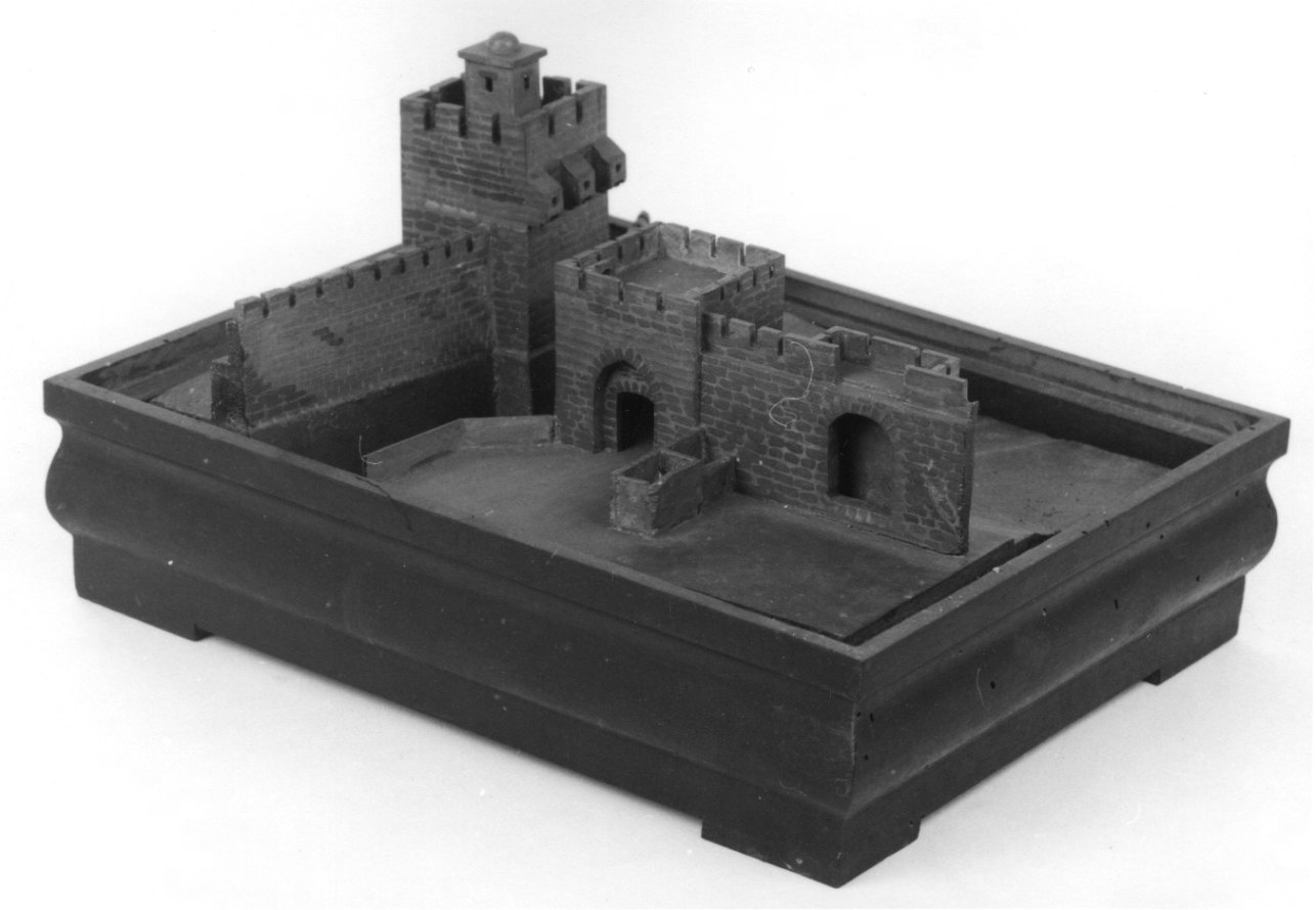 porta di Giaffa (modellino, opera isolata) - ambito piemontese (seconda metà sec. XIX)