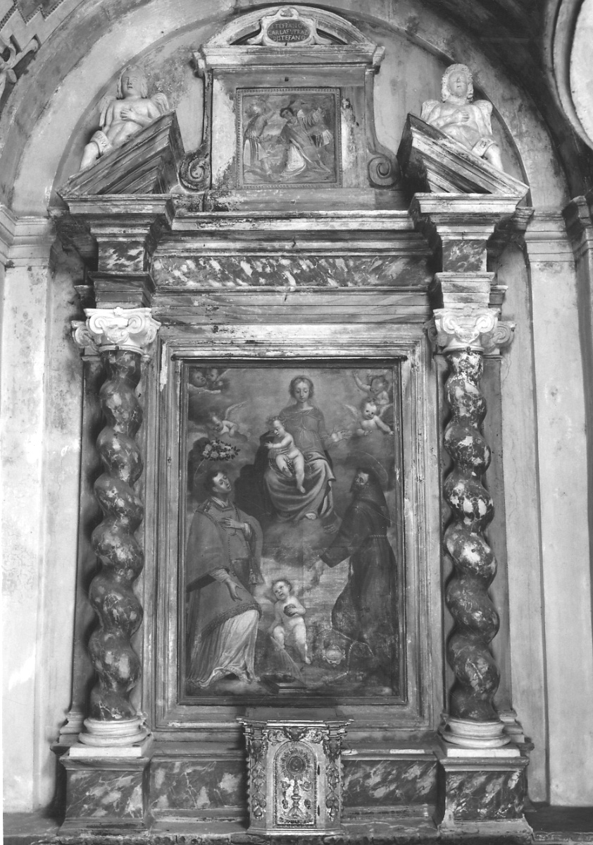 dossale, opera isolata - ambito lombardo, ambito piemontese (terzo quarto sec. XVII)