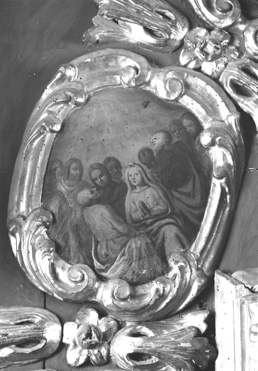 Pentecoste (formella, elemento d'insieme) di Peretti (sec. XVIII)