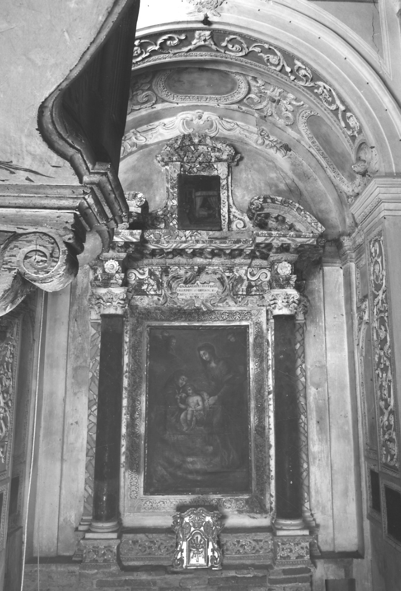 decorazione plastico-pittorica, opera isolata - ambito biellese (seconda metà sec. XVIII)