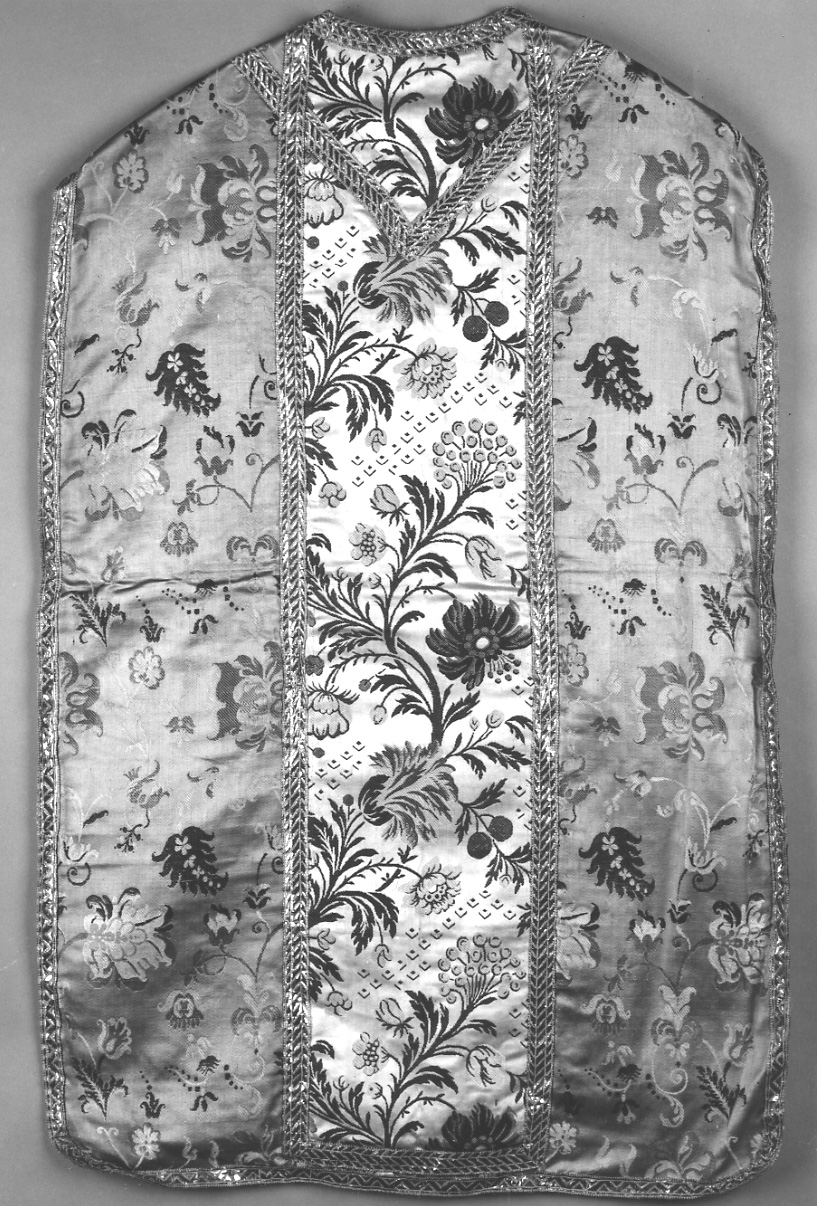 paramento liturgico, insieme - manifattura piemontese (metà, prima metà sec. XVIII, sec. XIX)