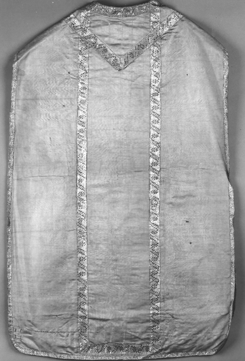 paramento liturgico, insieme - manifattura piemontese (seconda metà sec. XVIII)