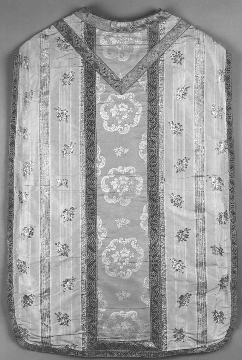 paramento liturgico, insieme - manifattura piemontese (seconda metà sec. XVIII)