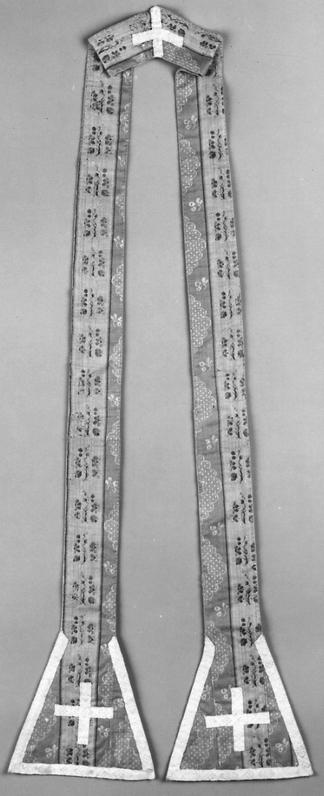 stola, opera isolata - manifattura piemontese (inizio sec. XX)