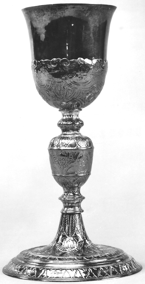 calice, opera isolata - ambito piemontese (seconda metà sec. XVIII)