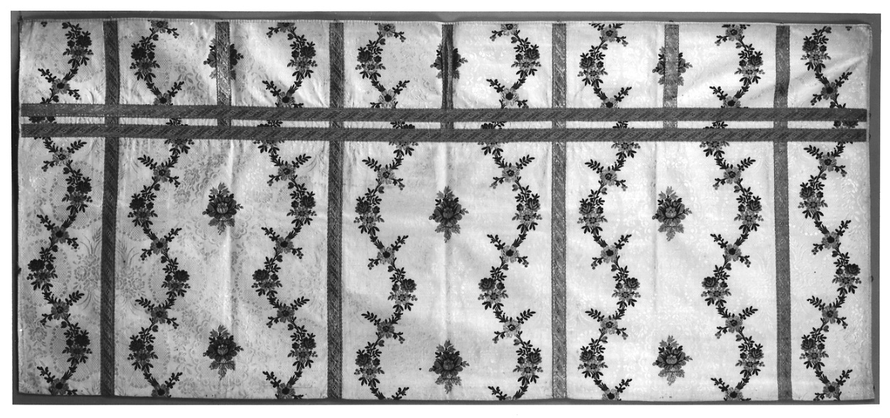 paliotto, opera isolata - manifattura piemontese (seconda metà sec. XIX)