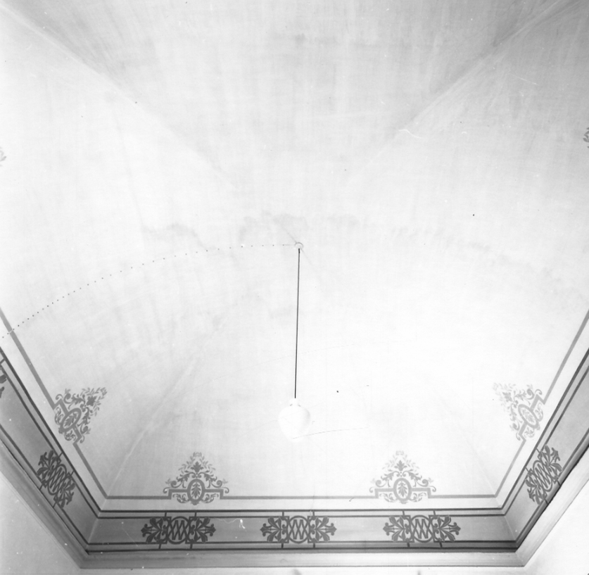 motivi decorativi vegetali stilizzati (dipinto, opera isolata) - ambito biellese (fine/inizio secc. XIX/ XX)