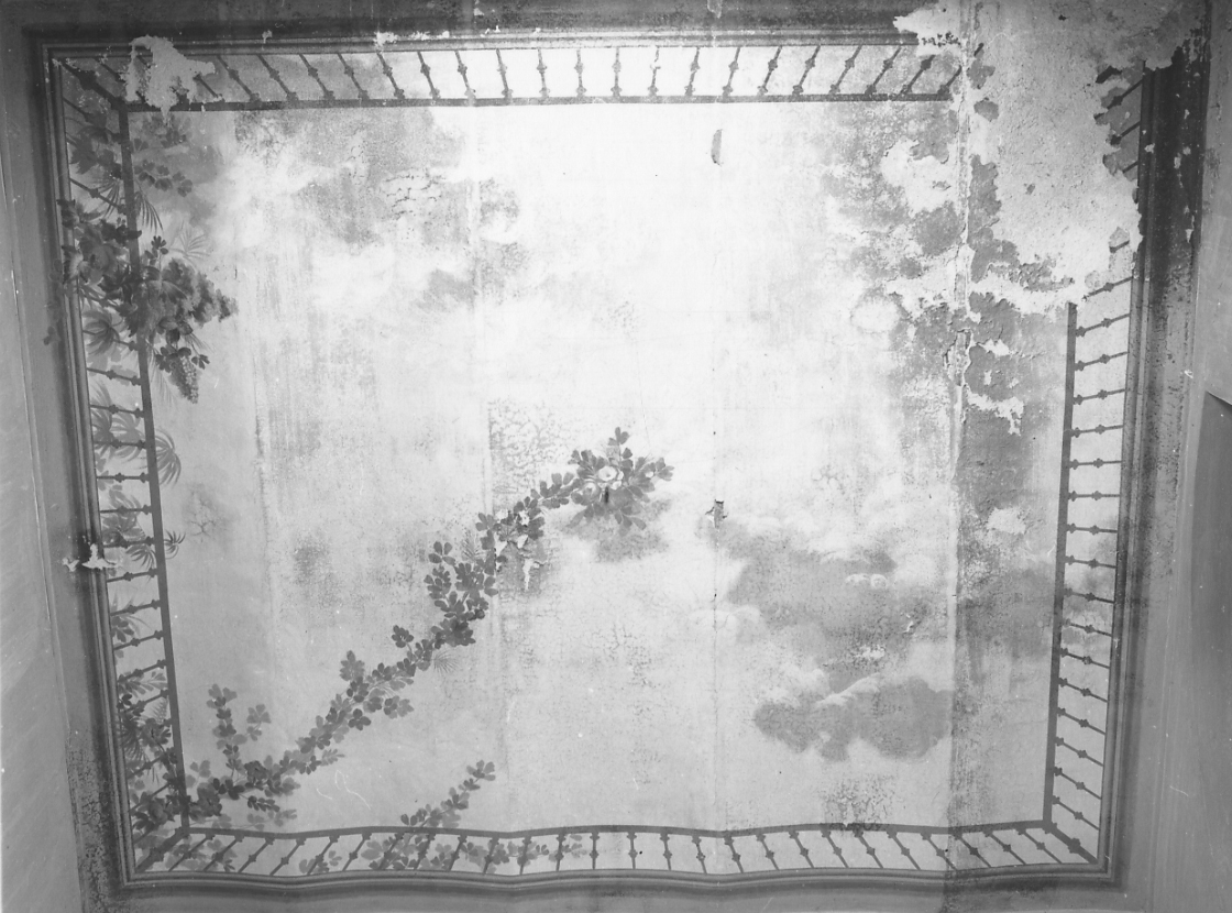 architettura illusionistica (dipinto, opera isolata) - ambito biellese (terzo quarto sec. XIX)