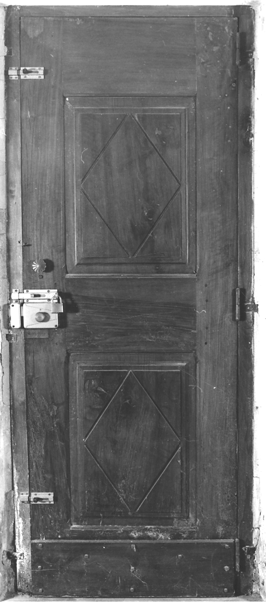 porta, opera isolata - ambito biellese (sec. XIX)