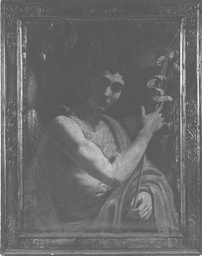 San Giovanni Battista (dipinto, opera isolata) - ambito piemontese (primo quarto sec. XVIII)