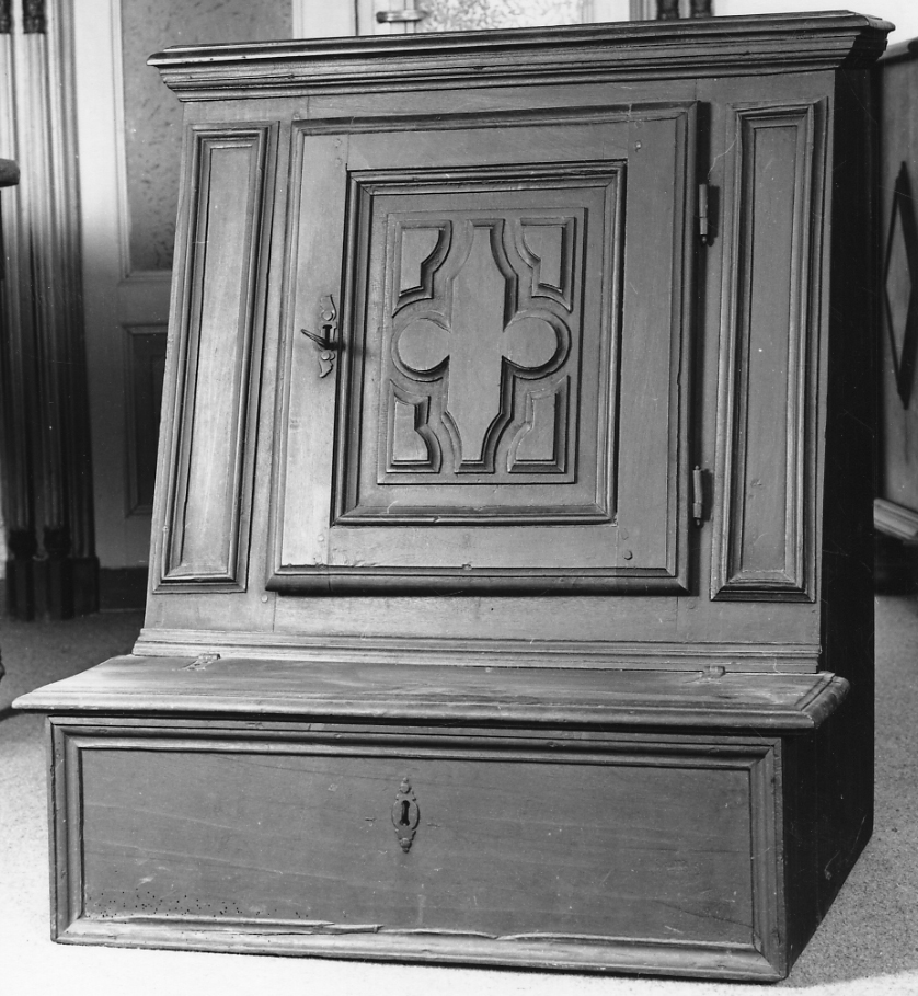 inginocchiatoio, opera isolata - ambito piemontese (ultimo quarto, primo quarto sec. XVII, sec. XVIII)