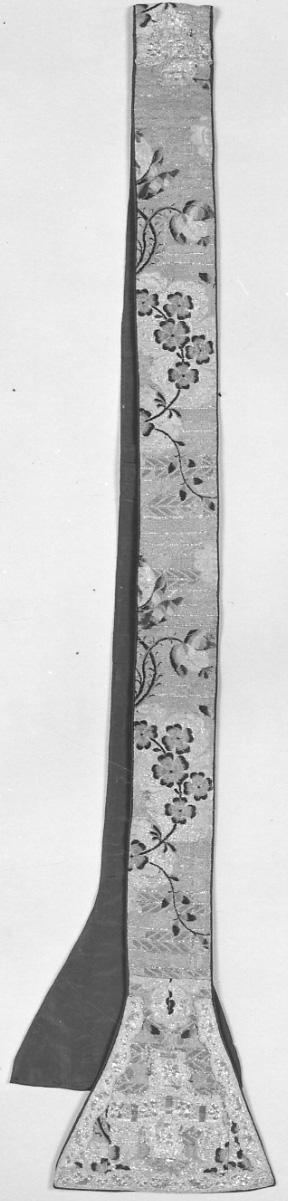 stola, serie - manifattura francese (secondo quarto sec. XVIII)