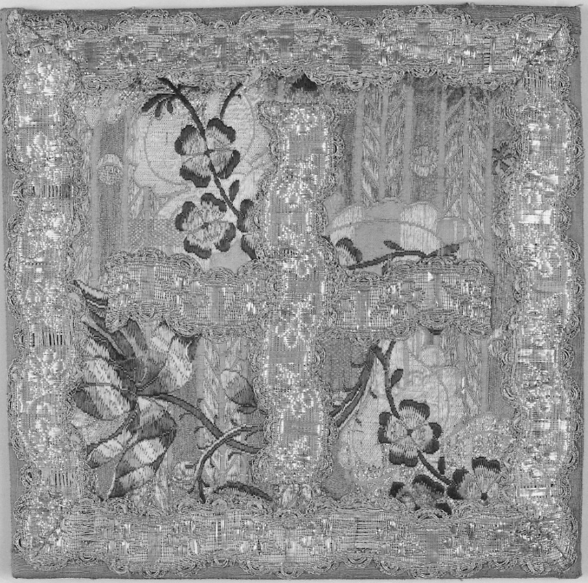 borsa, serie - manifattura francese (secondo quarto sec. XVIII)