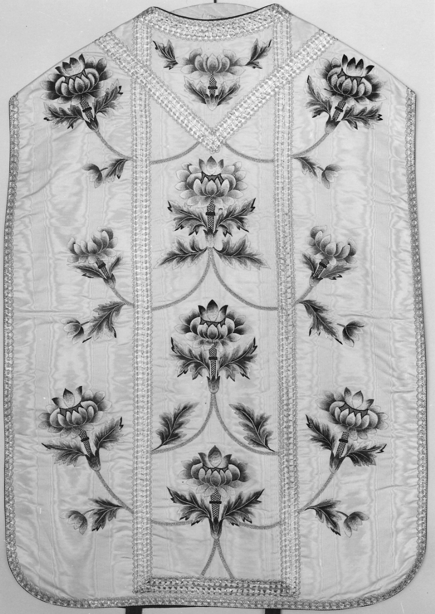 paramento liturgico, insieme - manifattura piemontese (secondo quarto sec. XX)