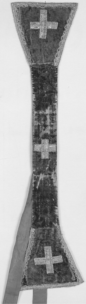 manipolo, elemento d'insieme - manifattura italiana (secc. XVII/ XVIII)