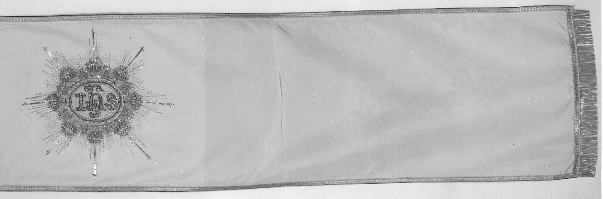 ostia raggiata (velo omerale, opera isolata) - manifattura piemontese (secondo quarto sec. XX)