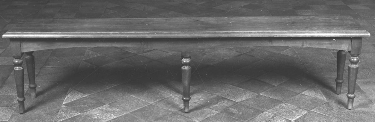 panca, serie - bottega piemontese (fine/inizio secc. XIX/ XX)