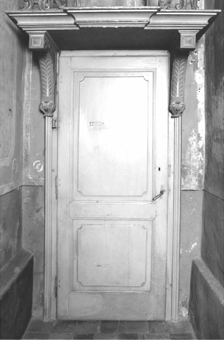 porta, serie - bottega piemontese (seconda metà sec. XIX)