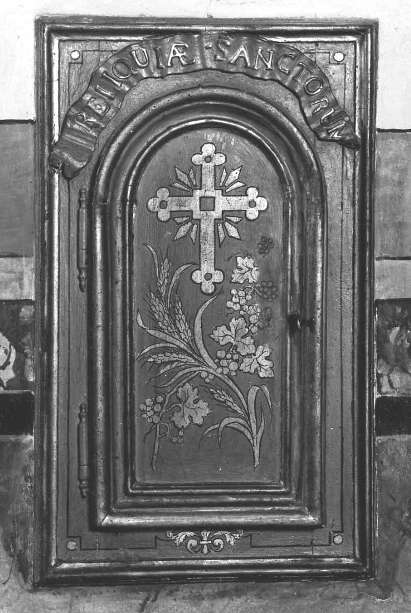 sportello, opera isolata - bottega piemontese (seconda metà, seconda metà sec. XVIII, sec. XIX)