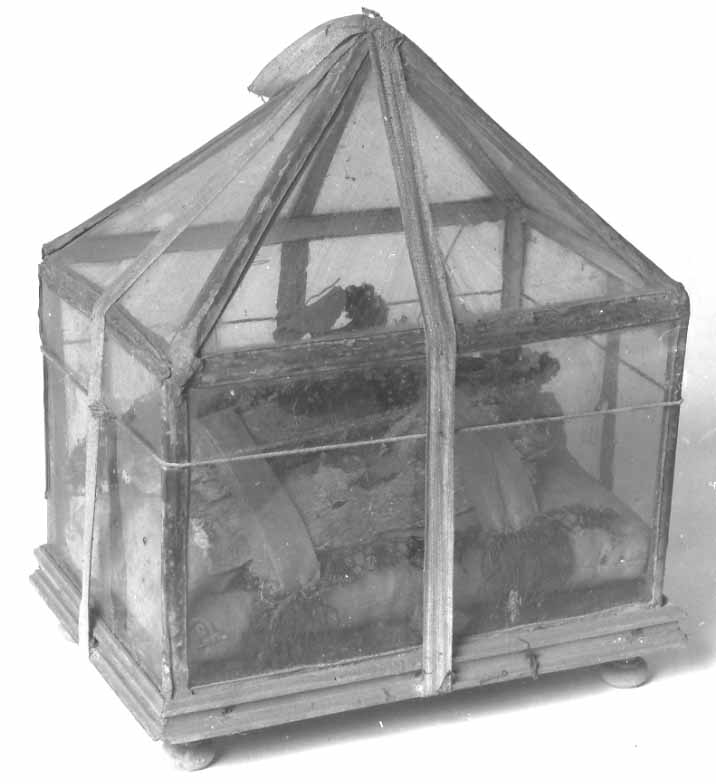 reliquiario a teca - a cassetta, opera isolata - bottega piemontese (seconda metà sec. XVIII)