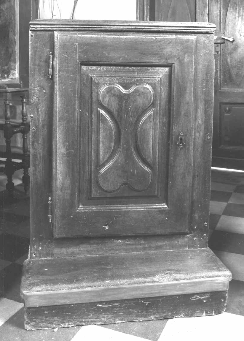 inginocchiatoio, serie - bottega piemontese (seconda metà sec. XVIII)