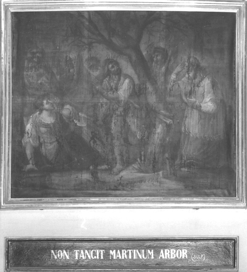 episodi della vita di San Martino vescovo (dipinto, ciclo) di Monticone G (ultimo quarto sec. XVIII)