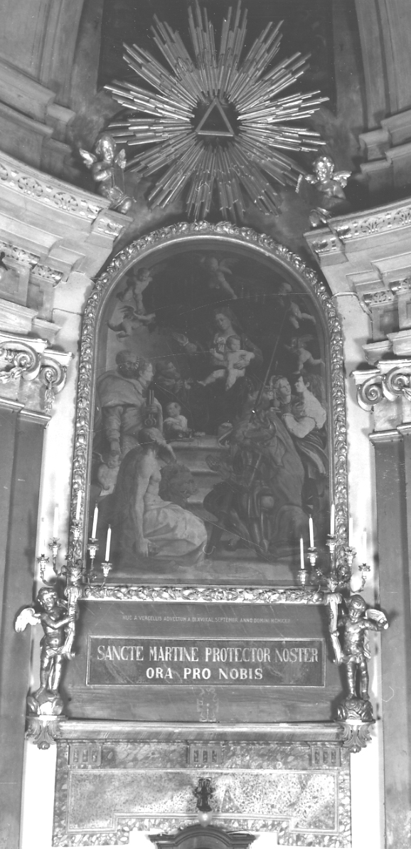 decorazione plastico-pittorica, insieme di Giachetti Enrico (sec. XVI, sec. XX)