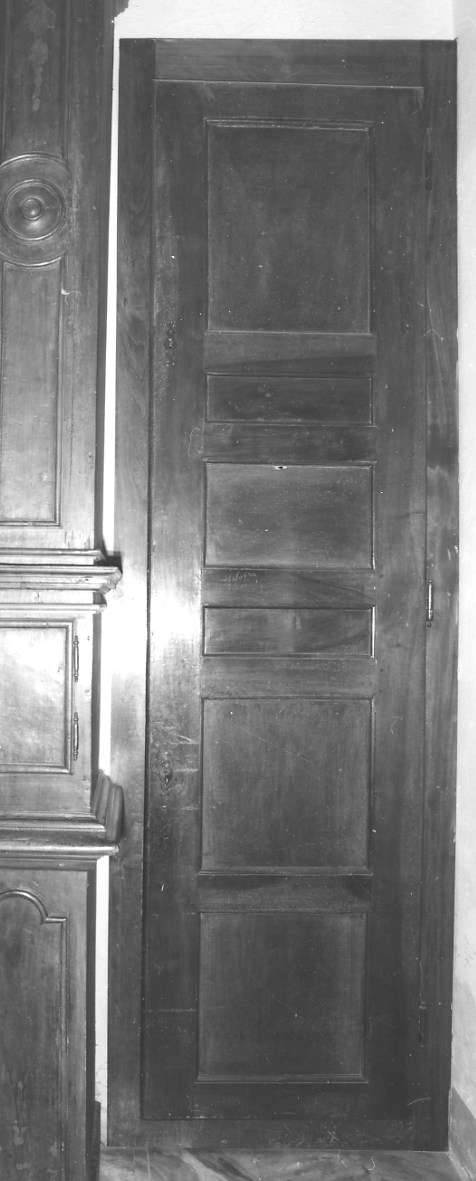 armadio - a muro, opera isolata - bottega piemontese (ultimo quarto sec. XIX)