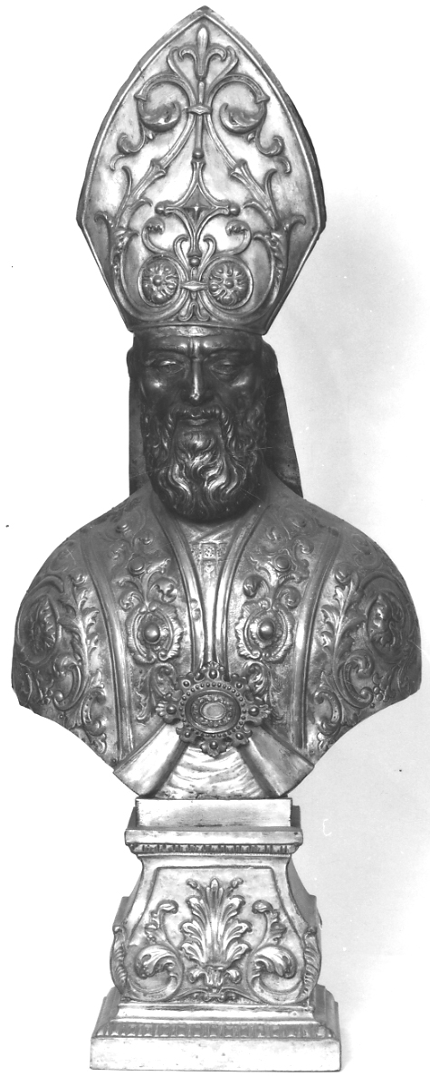 San Francesco di Sales (reliquiario - a busto, opera isolata) - bottega piemontese (seconda metà sec. XVIII)