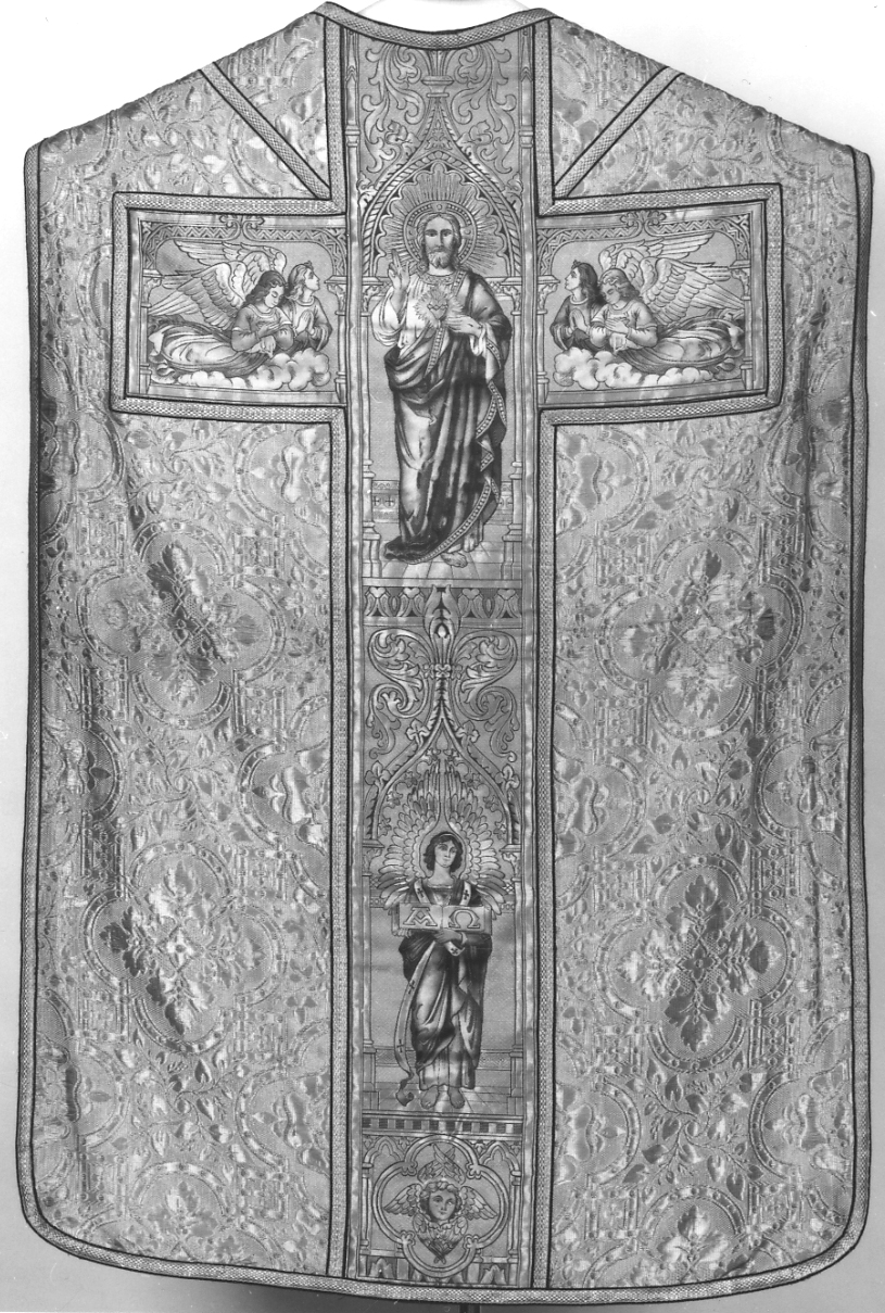 paramento liturgico, insieme di Tappi Clemente Ditta (secondo quarto sec. XX)