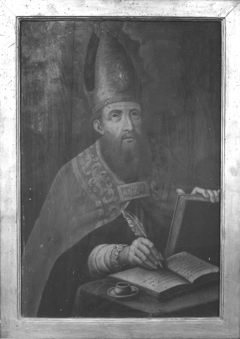 Sant'Ambrogio (dipinto, opera isolata) - ambito piemontese (primo quarto sec. XIX)