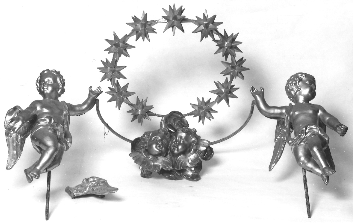 baldacchino processionale, insieme - bottega piemontese (terzo quarto sec. XVIII)