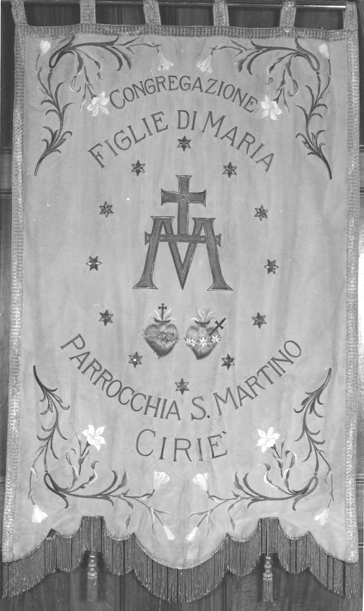 stendardo, opera isolata di Tappi Clemente Ditta (inizio sec. XX)