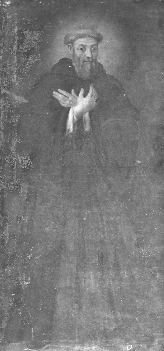 Santo monaco (dipinto) - ambito piemontese (metà sec. XVII)