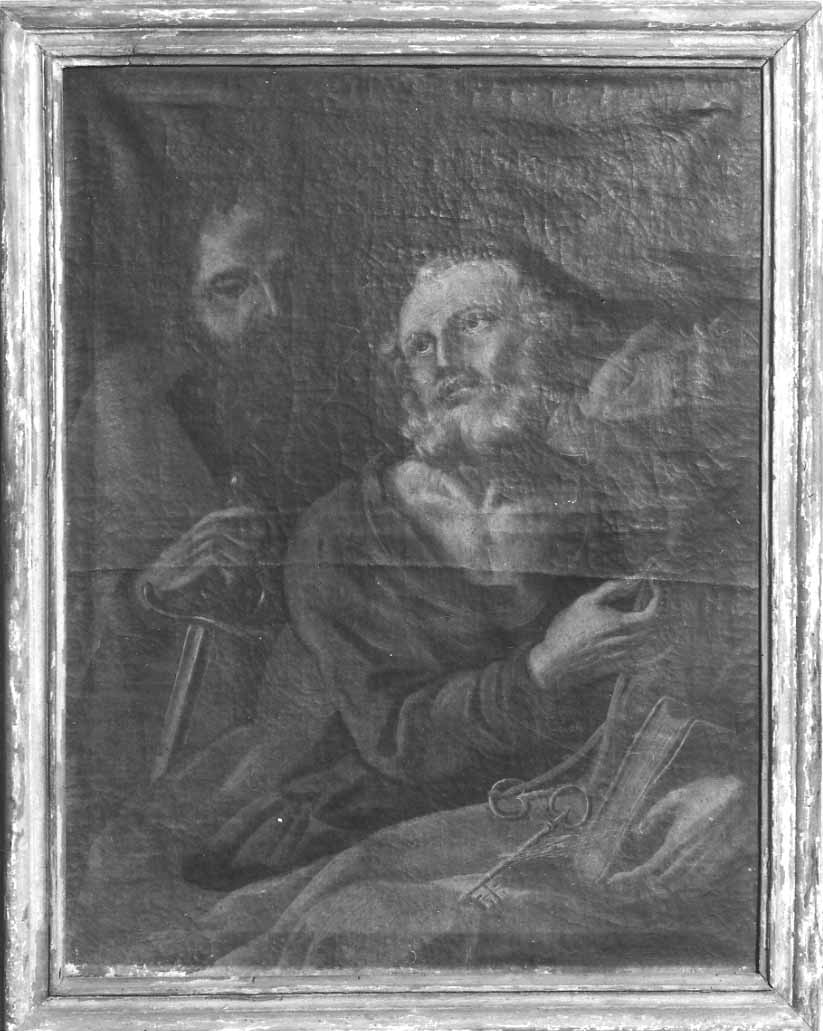 San Pietro e San Paolo (dipinto, opera isolata) - ambito piemontese (sec. XVIII)