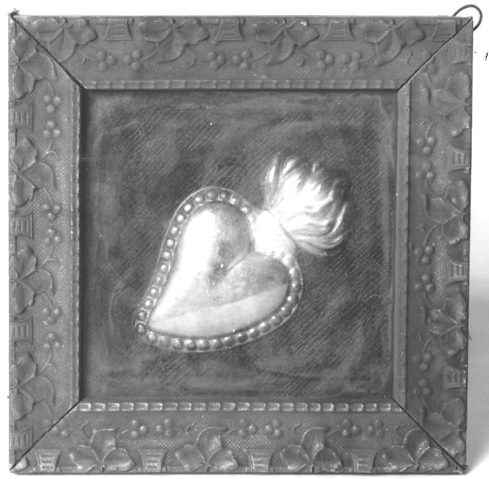 Sacro Cuore di Gesù (ex voto, opera isolata) - bottega piemontese (primo quarto sec. XX)