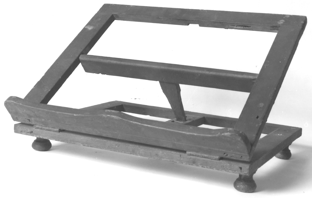 leggio da tavolo, opera isolata - bottega piemontese (primo quarto sec. XX)