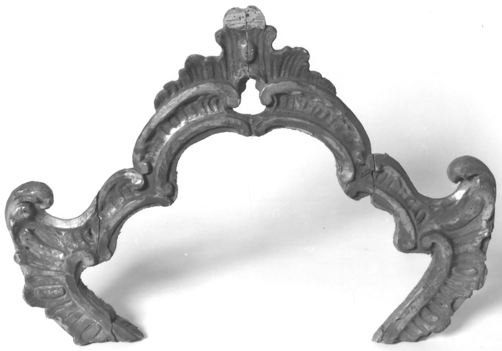 cartagloria, frammento - bottega piemontese (metà sec. XVIII)