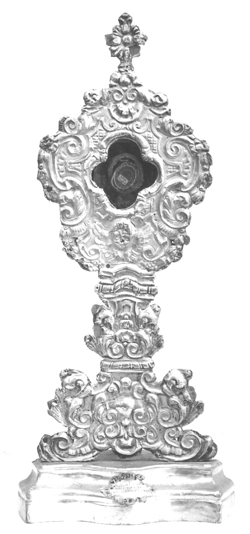 reliquiario, opera isolata - bottega romana (prima metà sec. XVIII)