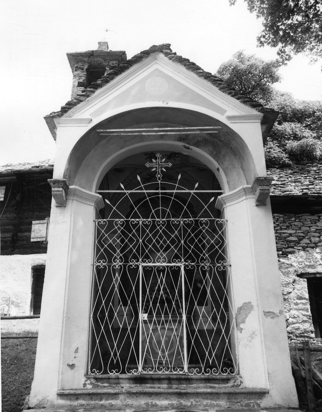 cancello, opera isolata - bottega ossolana (seconda metà sec. XIX)