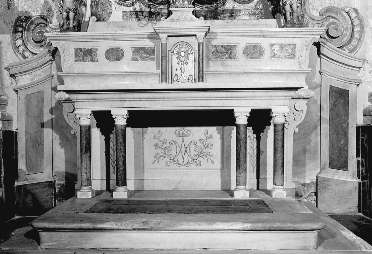 altare, opera isolata - bottega piemontese (fine sec. XIX)