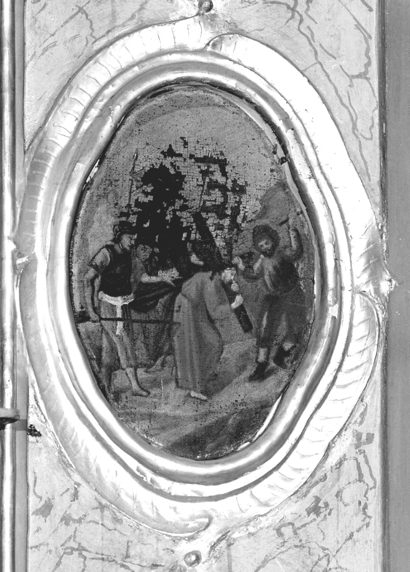salita di Cristo al monte Calvario (dipinto) - ambito piemontese (seconda metà sec. XVIII)