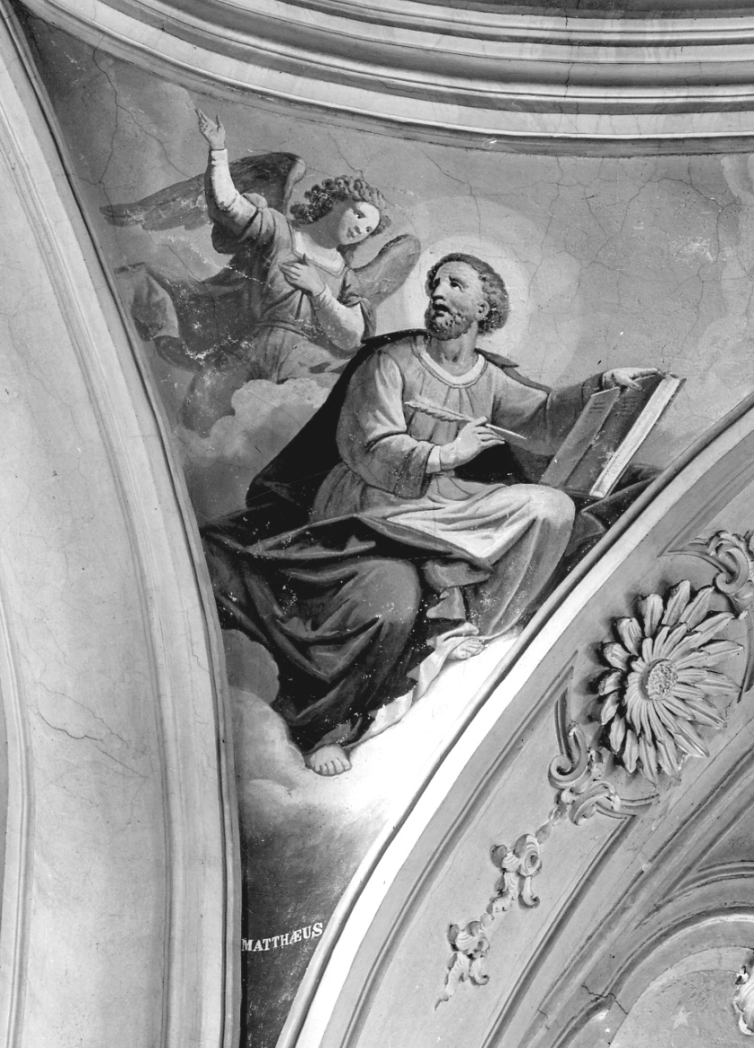 San Matteo Evangelista (dipinto, elemento d'insieme) - ambito piemontese (seconda metà sec. XVIII)