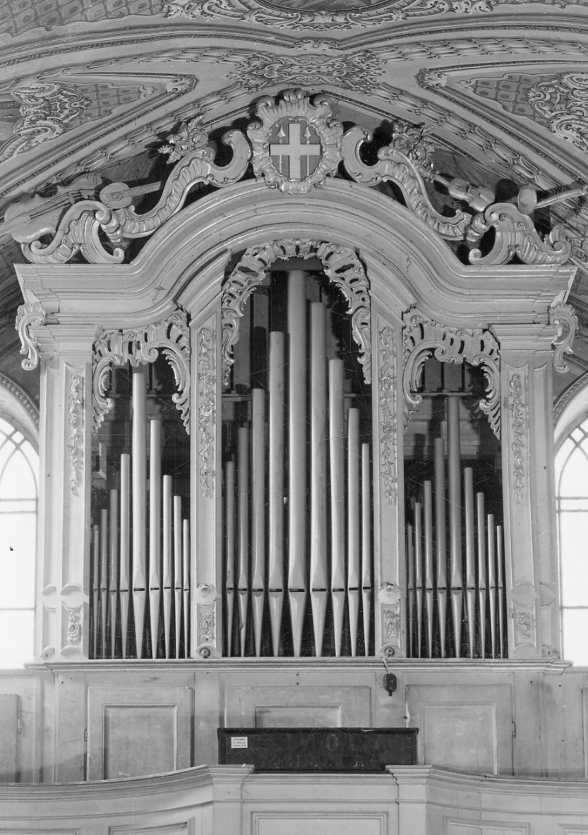 cassa d'organo, opera isolata di De Maria Giovanni (sec. XIX)