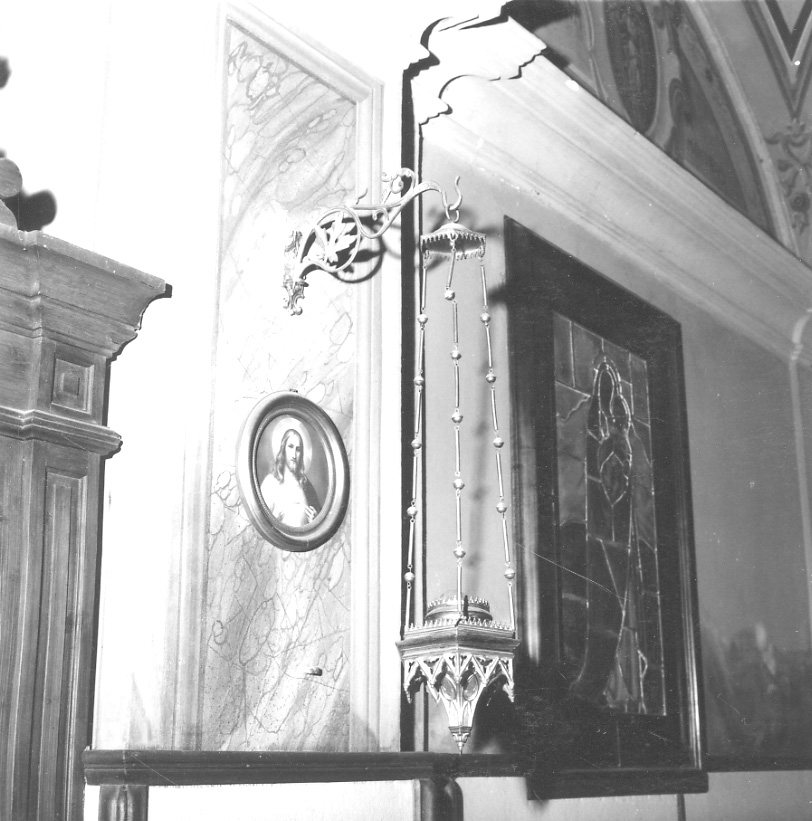 lampada pensile, serie di Bertarelli Fratelli Ditta (primo quarto sec. XX)