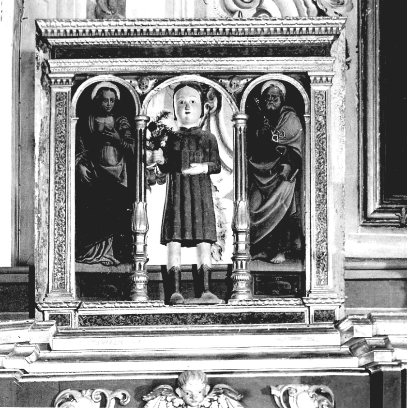 Santa Giulitta (pannello, elemento d'insieme) - ambito della Valsesia (prima metà sec. XVI)