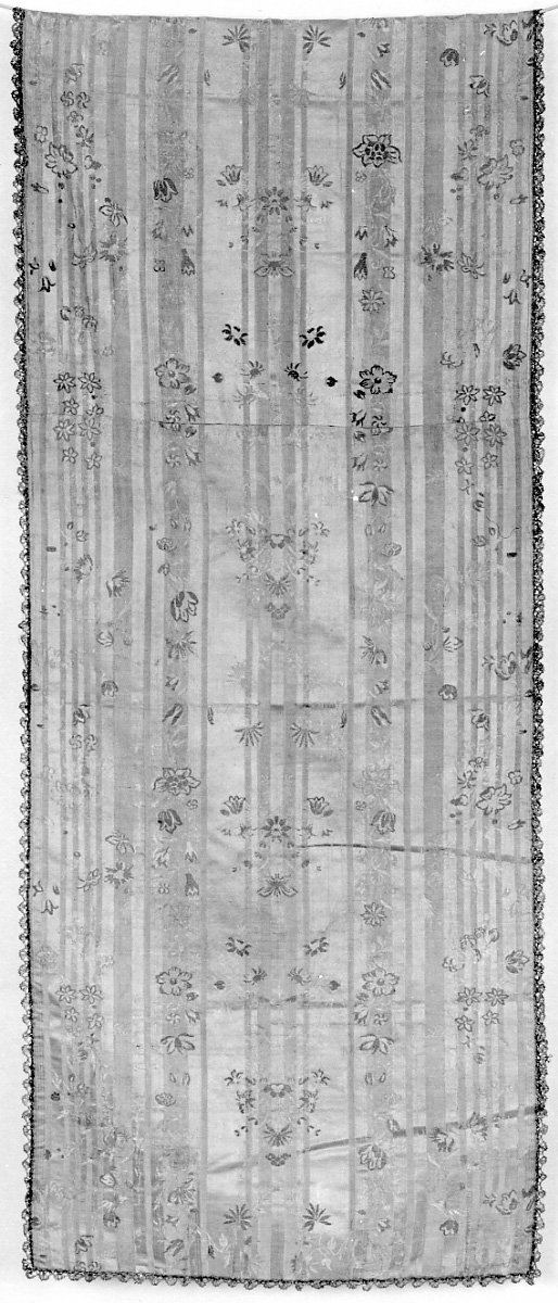 velo omerale, opera isolata - manifattura italiana (ultimo quarto sec. XVIII)