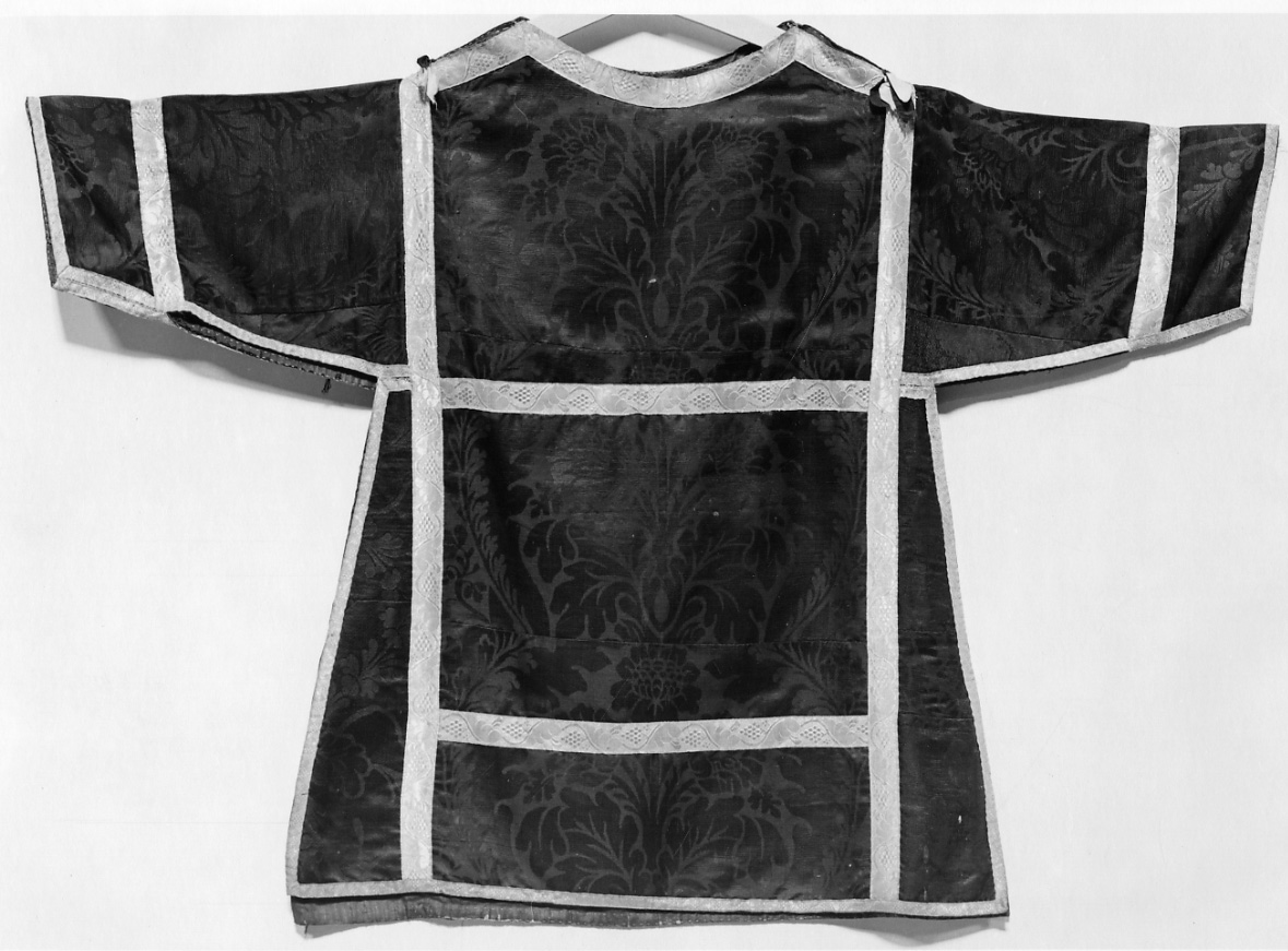 dalmatica, serie - manifattura italiana (seconda metà sec. XIX)