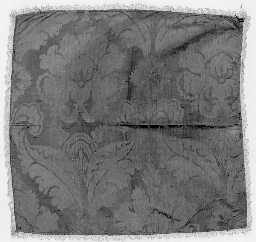 velo di calice, opera isolata - manifattura italiana (seconda metà sec. XVII)