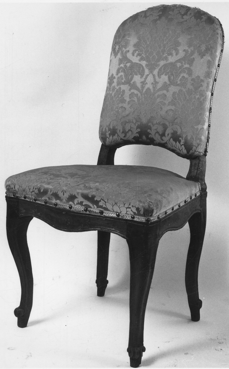 sedia, serie - ambito piemontese (ultimo quarto sec. XVIII)